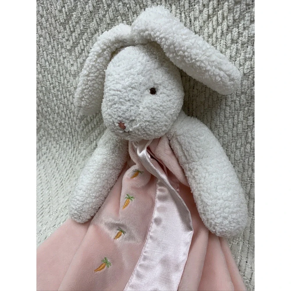 Bunnies By The Bay‎ Pink Best Friends Indeed Blossom Lovey Baby Security Blanket